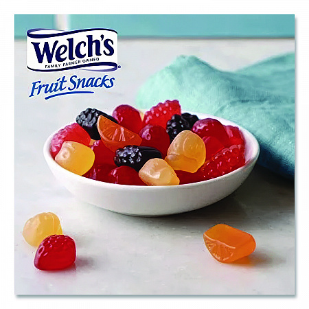 Fruit Snacks, Mixed Fruit, 5 oz Pouch, 12/Carton (PIM05098)