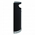 Half Round Metal Trash Can, 9 gal, Steel, Black (MTCRES901BK)