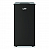 Square Metal Decorative Can, Steel, 24 gal, Black (MTCSQ240)