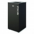 Square Metal Decorative Can, Steel, 24 gal, Black (MTCSQ240)