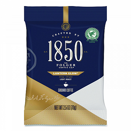 Lantern Glow Coffee Fraction Packs, 2.5 oz Pack, 24 Packs/Carton (21510)