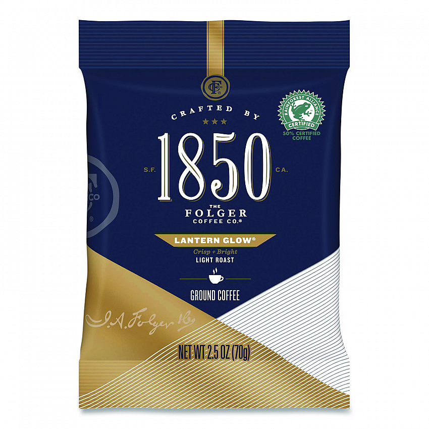 Lantern Glow Coffee Fraction Packs, 2.5 oz Pack, 24 Packs/Carton (21510)