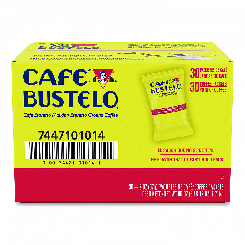 Regular Coffee Fraction Packs, Espresso, 2 oz Pack, 30/Carton (01014)