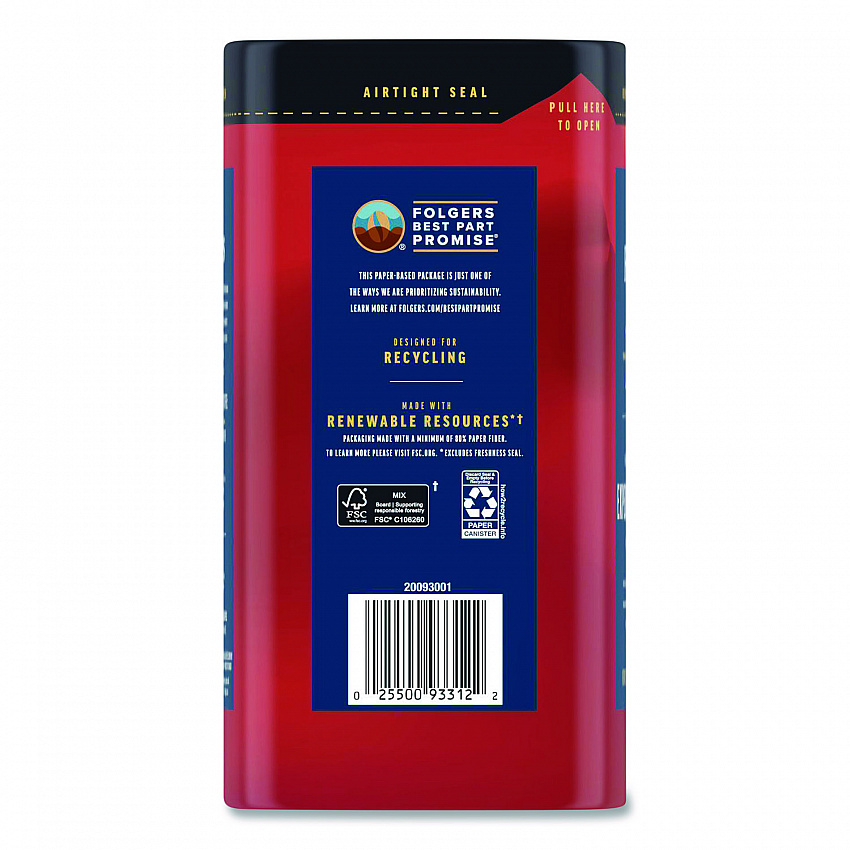 Expedition Blend Roast Ground Coffee, 12 oz Canister (93312EA)
