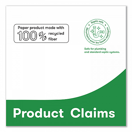 Select Standard Bath Tissue, Septic Safe, 2-Ply, White, 4 x 3.19, 500 Sheets/Roll, 96 Rolls/Carton (B040)