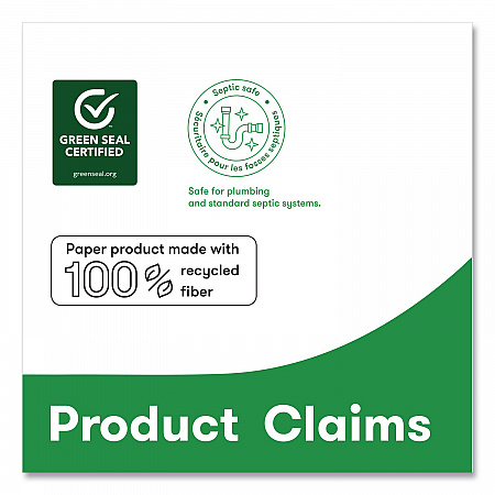 Select Jumbo Bath Tissue, Septic Safe, 1-Ply, 3.3
