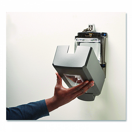 CS4 All-Weather HEALTHY SOAP Dispensing System, 1,250 mL, 6.87 x 4.85 x 11.74, Graphite (553401)