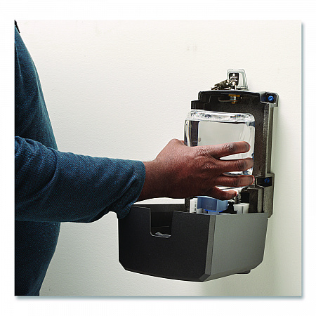 CS4 All-Weather HEALTHY SOAP Dispensing System, 1,250 mL, 6.87 x 4.85 x 11.74, Graphite (553401)