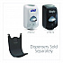 SHIELD TFX Floor and Wall Protector for 1,250 mL TFX Dispensers, Black, 6/Carton (276206)
