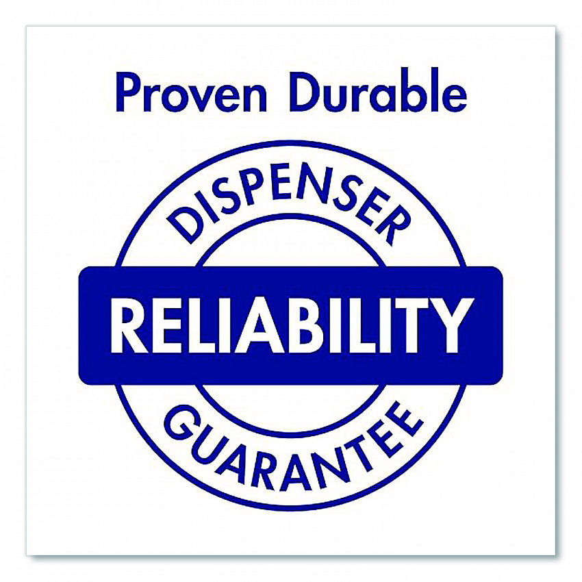 Bag-In-Box Liquid Soap Dispenser, 800 mL, 5.75 x 5.5 x 5.13, Black, 12/Carton (9033)