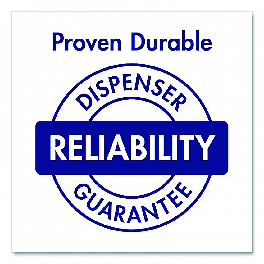 Bag-In-Box Liquid Soap Dispenser, 800 mL, 5.75 x 5.5 x 5.13, White, 12/Carton (903412)