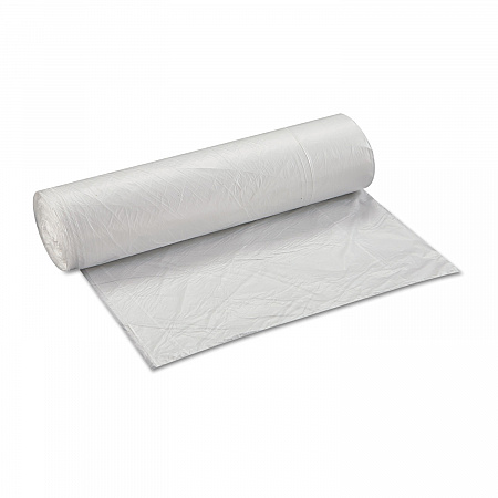 High-Density Commercial Can Liner Value Pack, 45 gal, 12 mic, 40