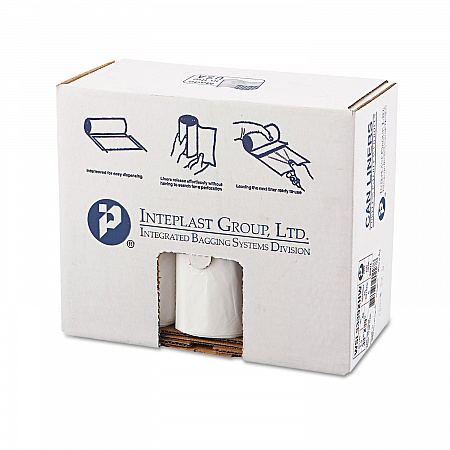 Low-Density Commercial Can Liners, 33 gal, 0.8 mil, 33