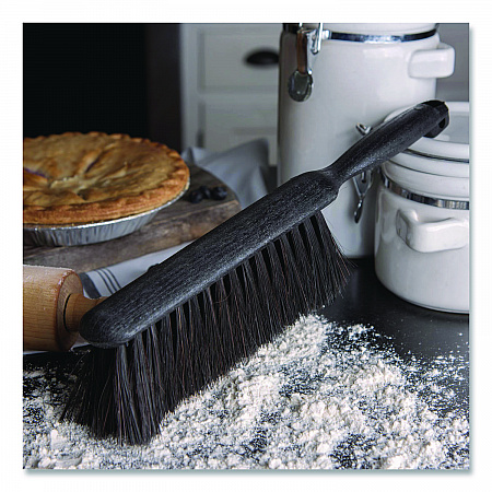 Counter/Radiator Brush, Black Horsehair Blend Bristles, 8