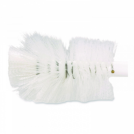 Sparta Handle Bottle Brush for Pint Bottles, White Polyester Bristles, 4.5