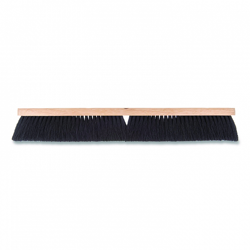 Flo-Pac Fine Floor Sweeps, 3" Black Tampico Bristles, 24" Brush, 12/Carton (4505403)