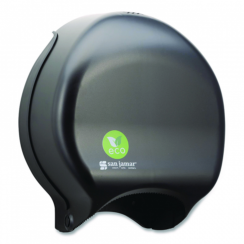 Ecological Green Tissue Dispenser, 16.75 x 5.25 x 12.25, Black (R2000REBK)