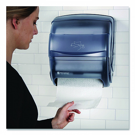 Classic Integra Lever Roll Towel Dispenser, 11.5 x 11.25 x 13.5, Black (T850TBL)