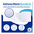 Two-Ply Toilet Tissue, Septic Safe, White, 400 Sheets/Roll, 96 Rolls/Carton (6144)