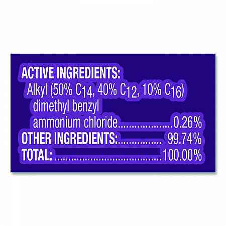 Disinfecting Wipes, 1-Ply, 7 x 7.25, Lavender and Cotton Blossom, White, 80 Wipes/Canister, 6 Canisters/Carton (56264CT)