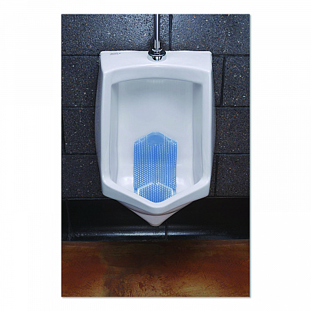 Tsunami, Urinal Screen, Cotton Blossom Scent, Blue, 148 g, 6/Carton (TSU6CBC)