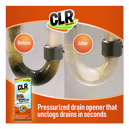 Power Plumber Drain Opener, 4.5 oz Aerosol Spray, 6/Carton (PP6)