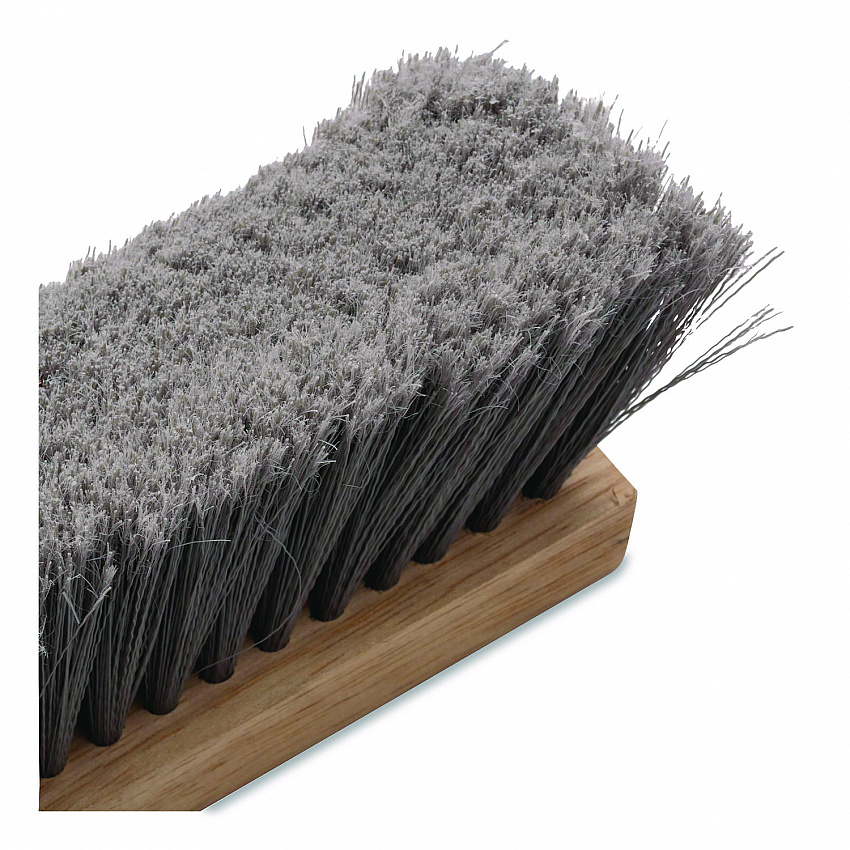 Flagged Floor Sweep, 3" Gray Flagged Filament Bristles, 24" Brush, 12/Carton (3621952423)
