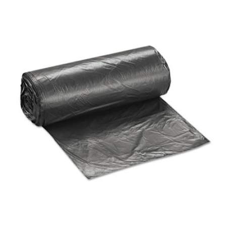 Inteplast Group High-Density Commercial Can Liners, 16 gal, 8 microns, 24" x 33", Black, 1,000/Carton (S243308K)
