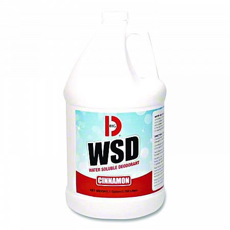 Water-Soluble Deodorant, Cinnamon, 1 gal Bottle, 4/Carton (1611)