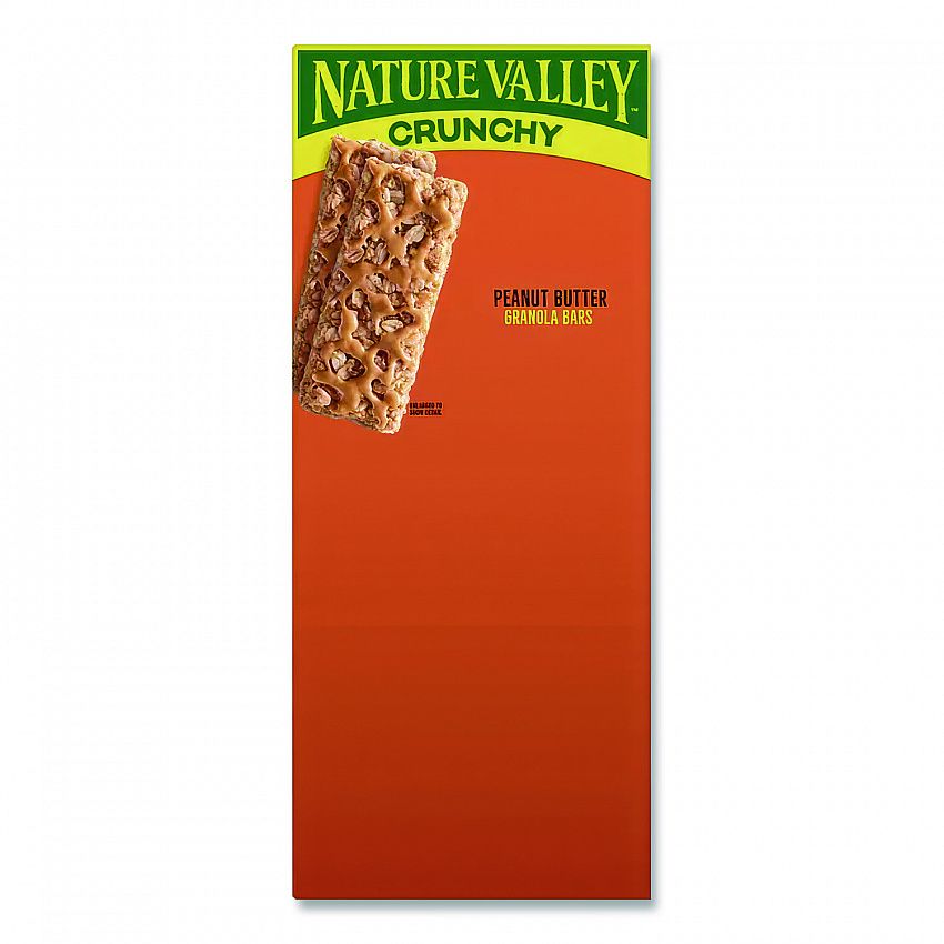 Granola Bars, Crunchy Peanut Butter, 1.5 oz Pouch, 28/Box (GEM2384)