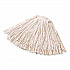 Non-Launderable Premium Cut-End Cotton Wet Mop Head, 16 oz, White, 1