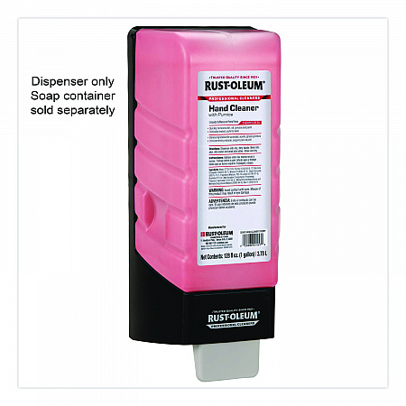 Professional Hand Cleaner with Pumice Dispenser, 6.63 x 6.63 x 7.63, Black (383464)