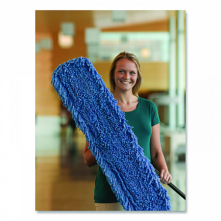 MaxiTwist Microfiber Dust Mops, Microfiber, 24
