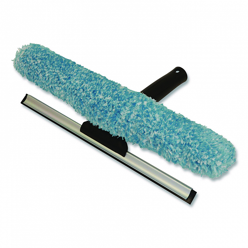 MaxiPlus Combo Window Washer and Squeegee, 12" Wide Blade, 8.5" Handle (96154S)