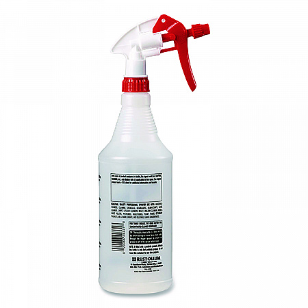 Empty Trigger Sprayer, 32 oz, Clear, 12/Carton (394872)
