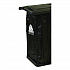 Premier Janitor Cart, 2 Shelves, Plastic, 18.25 x 44.5 x 38, Black (96980)