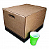 Carryout Boxes, Large Transport Box, 13.5 x 17 x 11.25, Kraft, 15/Carton (1174)