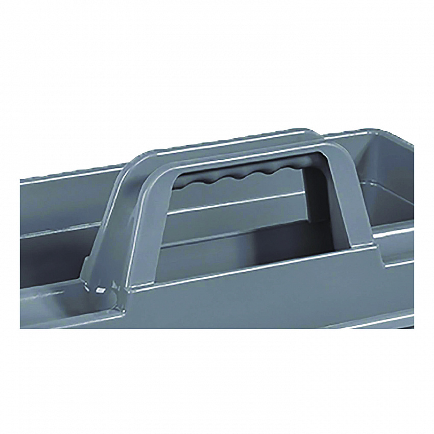 MaxiRough Maid Caddies, Two Compartments, 12 x 7, Gray (96981)