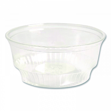Plastic Cold Cups, Sundae, 5 oz, Clear, 1,000/Carton (18438)