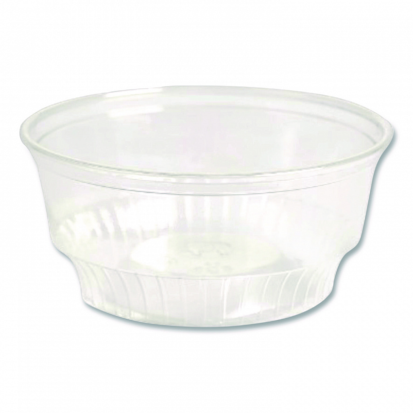 Plastic Cold Cups, Sundae, 5 oz, Clear, 1,000/Carton (18438)