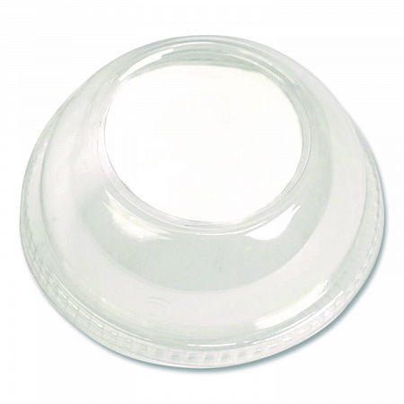 PET Lids, Fits 5 oz and 8 oz Sundae Cup, 100/Sleeve, 10/Sleeves/Carton (18431)