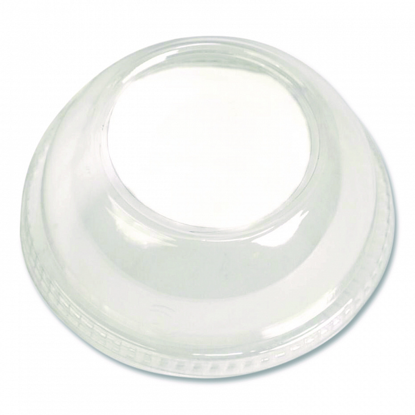 PET Lids, Fits 5 oz and 8 oz Sundae Cup, 100/Sleeve, 10/Sleeves/Carton (18431)