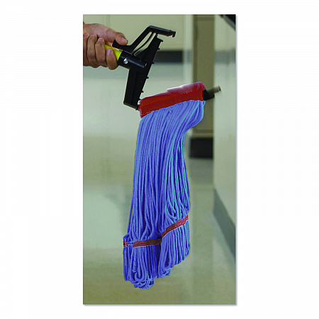 MaxiClean Loop-End Mop, Cotton/Synthetic, 24 oz, Blue (97157)