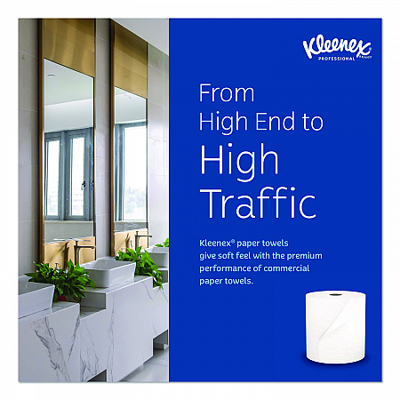 Universal Hard Roll Paper Towels with Premium Absorbency Pockets, 1-Ply, 8