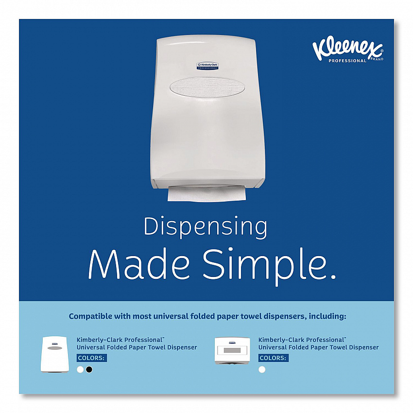 Multi-Fold Paper Towels, Convenience, 9.2 x 9.4, White, 150/Pack, 8 Packs/Carton (02046)