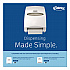 Universal Hard Roll Paper Towels with Premium Absorbency Pockets, 1-Ply, 8