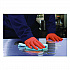 Ultra Industrial Flock-Lined Nitrile Disposable Gloves, Medium, 8 mil Thick, 9.06