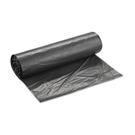 Inteplast Group High-Density Interleaved Commercial Can Liners, 60 gal, 16 microns, 43" x 48", Black, 200/Carton (S434816K)