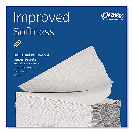 Multi-Fold Paper Towels, 1-Ply, 9.2 x 9.4, White, 150/Pack, 16 Packs/Carton (01890)