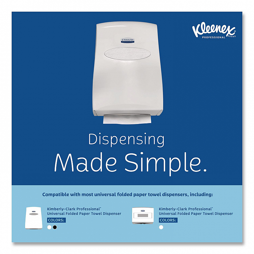 Multi-Fold Paper Towels, 1-Ply, 9.2 x 9.4, White, 150/Pack, 16 Packs/Carton (01890)
